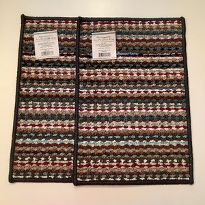 (2) Decorative Mats